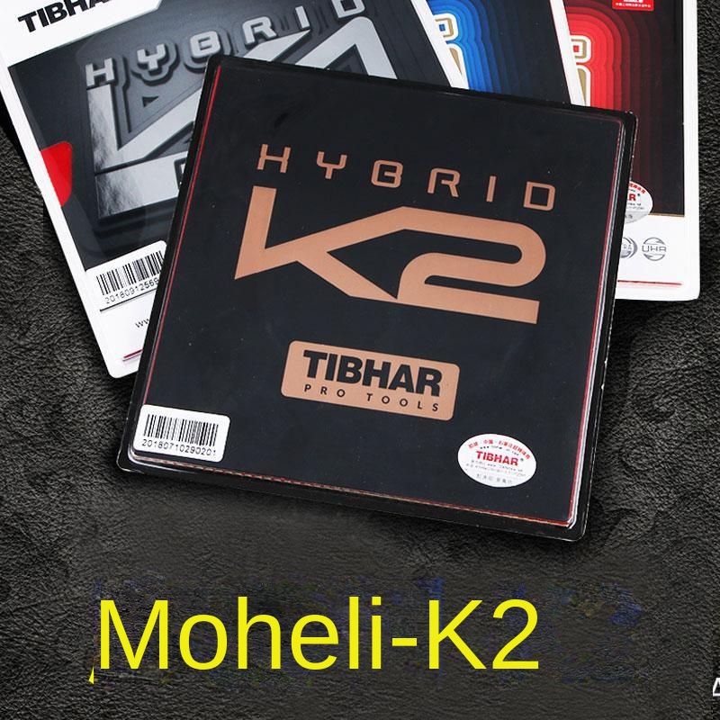 Table Tennis Hybrid Rubbers - TIBHAR K1/K2 hybride rouge bleu K1