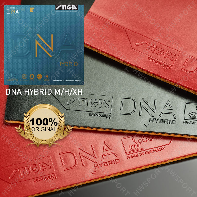 Table Tennis Hybrid Rubbers - STIGA DNA HYBRID série Tennis de