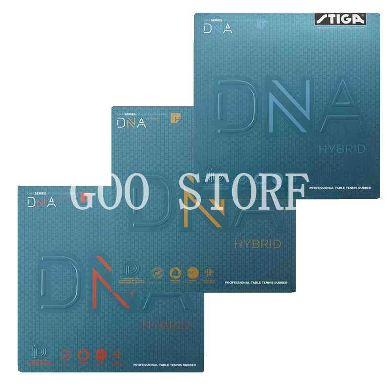 Table Tennis Hybrid Rubbers - STIGA DNA HYBRID-Caoutchouc de tennis de