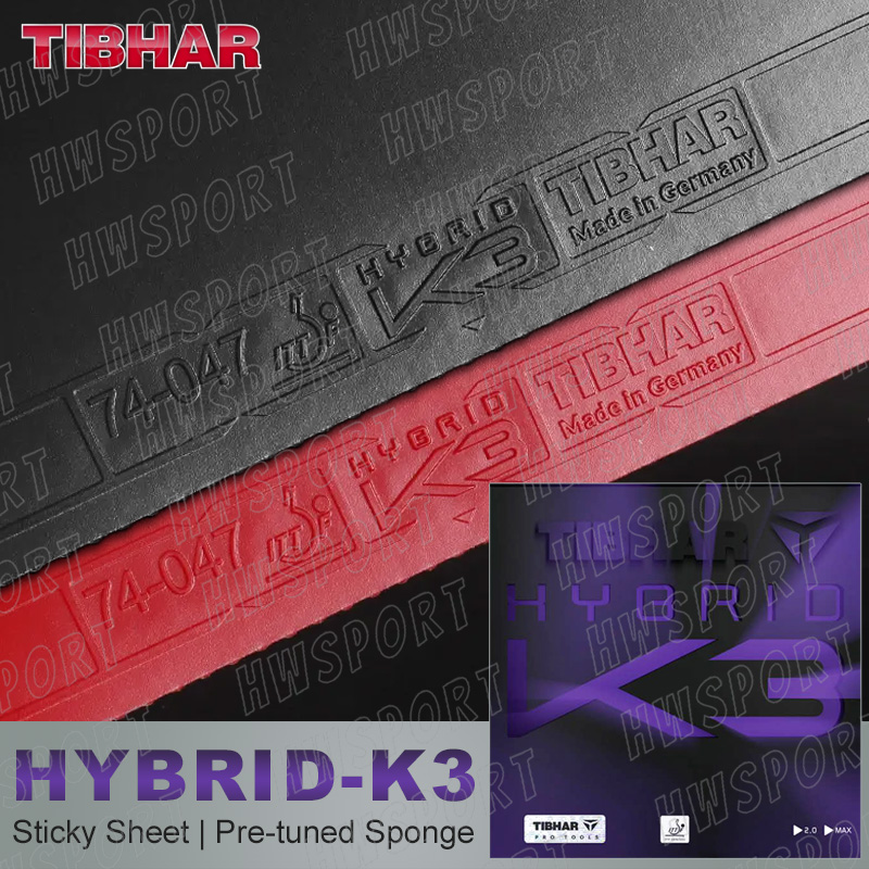 TIBHAR – feuille de caoutchouc - Table Tennis Hybrid Rubbers avis et prix