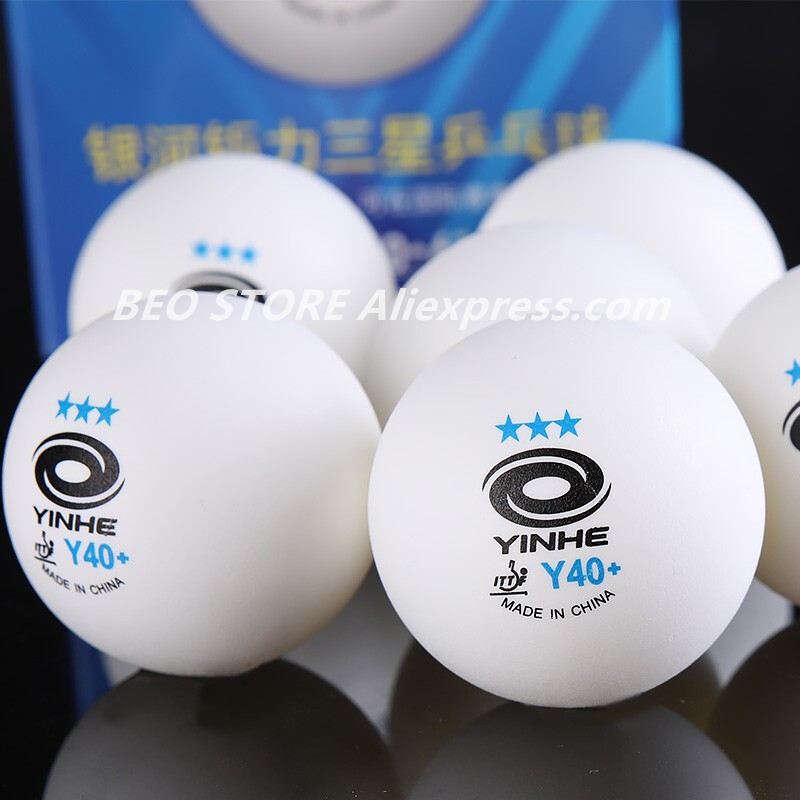 60 balles YINHE 3 étoiles Y40  - Table Tennis Hong Kong avis et prix