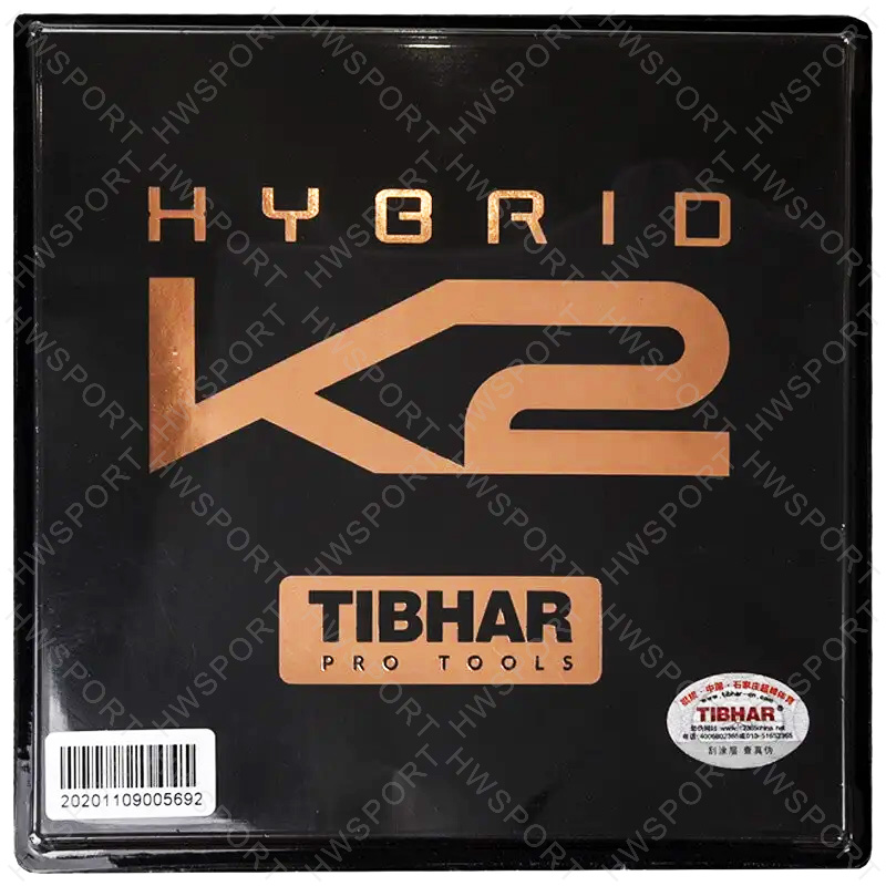 Tibhar Hybrid K2-Feuille de de - Table Tennis Hybrid Rubbers avis et prix