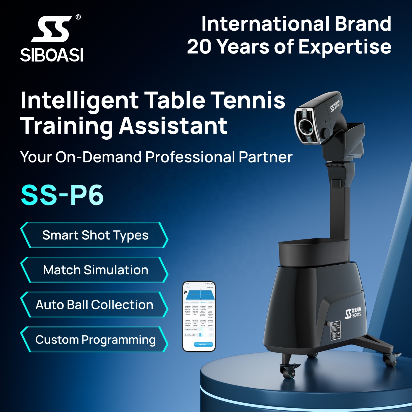 Nouvelle machine à lancer des  - Table Tennis Flash avis et prix